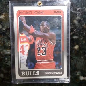 Michael Jordan Fleer 1988-1989 Card